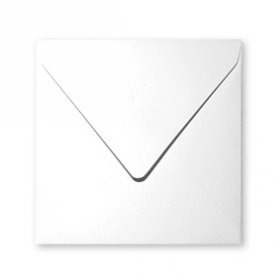 20 enveloppes 14x14cm blanche