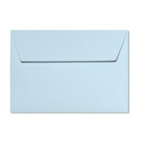20 enveloppes 11x16cm bleu ciel