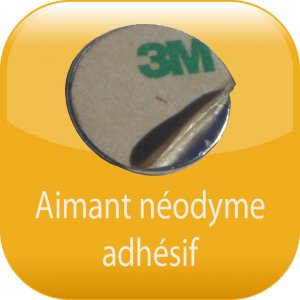 Aimant nodyme autocollant