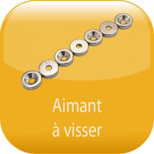 Aimant nodyme  visser