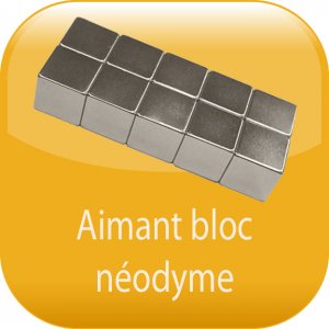 aimant rectangulaire en nodyme