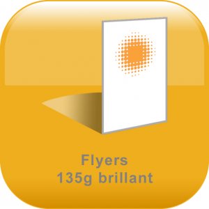 Flyers 135gr brillant