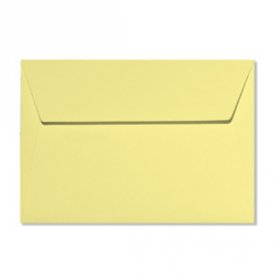 20 enveloppes 9x14cm jaune canari