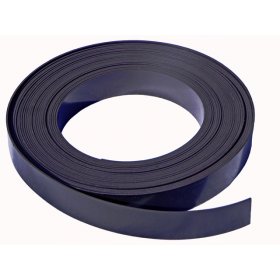 Black magnetic tape  0,39in X 0,04in X 5,5yds