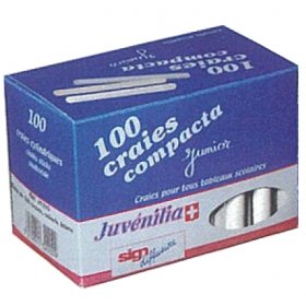 Box of 100 white chalk