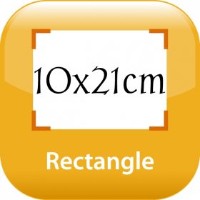 calendrier magnet 10x21cm angles droits