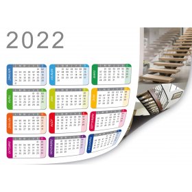 calendrier magnet publicitaire impression quadri