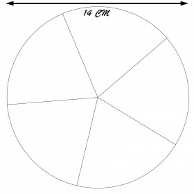 Camembert-Magnet 14cm