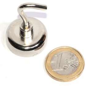 Hook neodymium magnet  0,98in