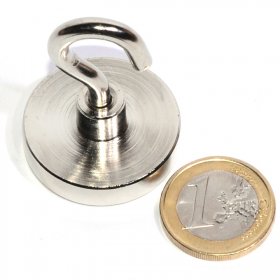 Hook neodymium magnet  1,26in