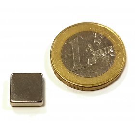 Imanes neodimio bloques 10 x 10 x 3 mm