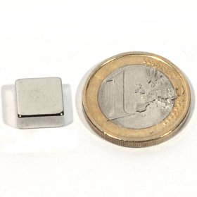 Imanes neodimio bloques  10 x 10 x 5 mm