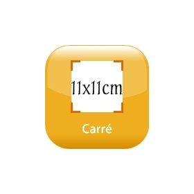 Magnet for dry erase slate  4,33X4,33in (felt marker pen sold separately)