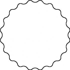 magnet frigo rond dentelles diamtre 10cm