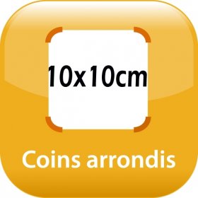 magnet thermomtre 10x10cm coins arrondis