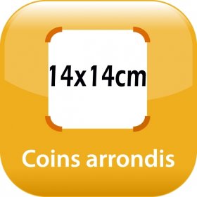 magnet thermomtre 14x14cm coins arrondis