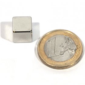 Magneti al neodimio quadrate 10 x 10 x 10 mm