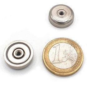 magnets with internal thread Ø 0,63