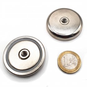 magnets with internal thread 1,65in