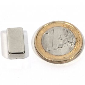 Neodym-Magnete, Blcke 15 x 8 x 5 mm