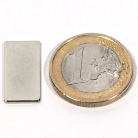 Neodym-Magnete, Blcke  20 x 10 x 1 mm