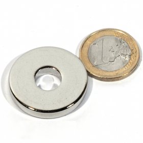 Neodym-Magnete, Ringe Øext30 x Øint10 x 5 mm