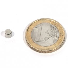 Neodym-Magnete, Scheiben 4 x 4mm