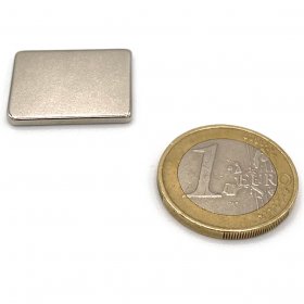 Neodymium magnetic blocks 20 x 15 x 2 mm