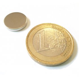 Neodymium magnetic discs 0,51 x 0,08in