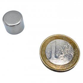 Neodymium magnetic discs 12x10mm