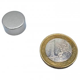 Neodymium magnetic discs 15x8mm