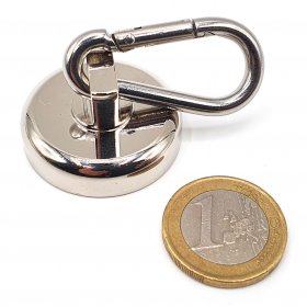 Pot magnet with carabiner  1,26in