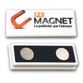 Rechteckiger bedruckter Magnet