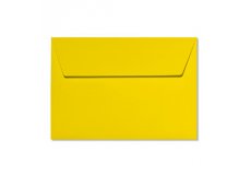 20 enveloppes 11x16cm jaune soleil