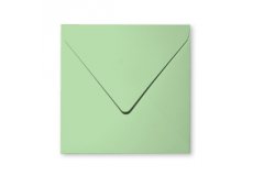 20 enveloppes 14x14cm vert