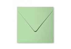 20 enveloppes 14x14cm vert