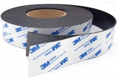 Adhesive magnetic tape 40mm x 2mm x 10m