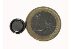 aimant nodyme en pot d'acier 10 x 4.5mm