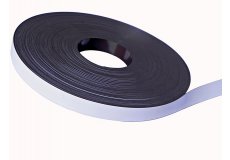 bande magntique pvc blanc isotropic 26mm x 1.3mm x 50 mtres