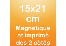 Beide Seiten Magnet 15x21mm