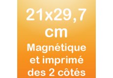 Beide Seiten Magnet 21x29,7mm