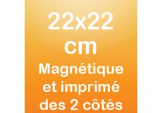Beide Seiten Magnet 22x22mm