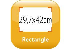 calendrier magntique 29,7x42cm angles droits