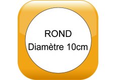 faire part magnet naissance rond diamtre 10cm