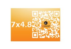 Imn de cdigo QR 7x4.8cm