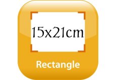 Kreide-Magnettafel 15x21cm (Kreide separat erhltlich)