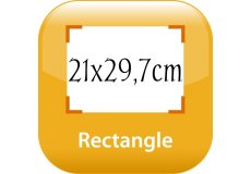 Kreide-Magnettafel 21x29,7cm (Kreide separat erhltlich)