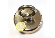 Magnet for fishing 75mm with eyelet
