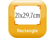 Magnet for slate chalkboard 8,27x11,69in (chalk sold separately)