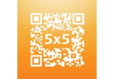 magnet QR code 5x5cm